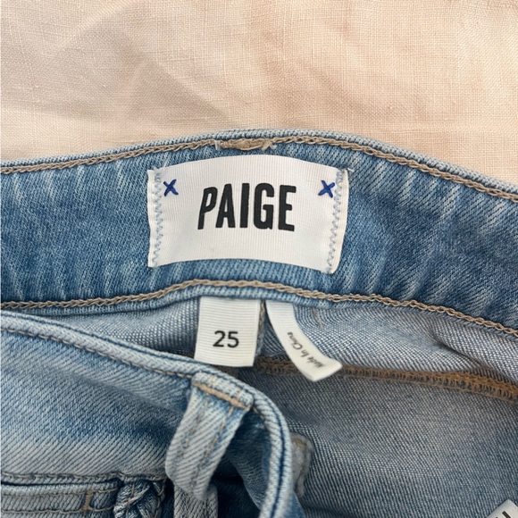 PAIGE Atley Ankle Flare Jeans with Braid Detailing - Picture 10 of 10